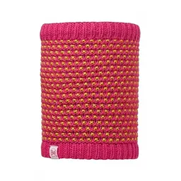 Бафф Buff Junior Knitted & Polar Neckwarmer Jambo Pink Azalea Малиновий
