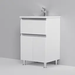 Тумба підлогова AM.PM X - Joy 55 см з умивальником M85-FSX0553-WC0553WG38 - мініатюра 4