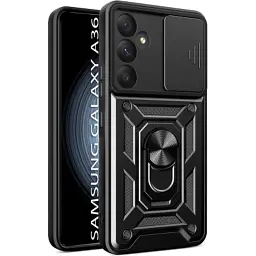 Чохол до мобільного телефона BeCover Military Samsung Galaxy A36 SM-A366 Black (712863)