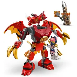 Конструктор LEGO Ninjago Бойовий набір робота Дракона Кая 85 деталей (71851) - мініатюра 3