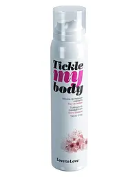 Масажна піна, що зволожує, 150 мл. Love To Love Tickle My Body Cherry Blossom - мініатюра 2