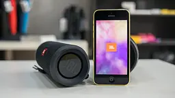 Портативна акустика JBL Flip 5 бездротова колонка чорна - мініатюра 4