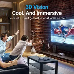 Кабель HDMI M - M, 3.0 м, V2.1, 8K 60Гц обплетення, чорний Vention - мініатюра 4