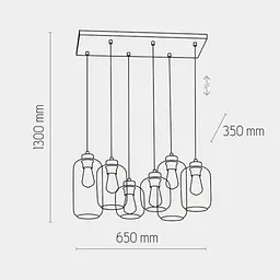 Підвісний світильник TK Lighting 3328 Marco - мініатюра 2