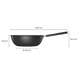 Вок сковорода Fiskars Hard Face 28 см (1075523) - мініатюра 4