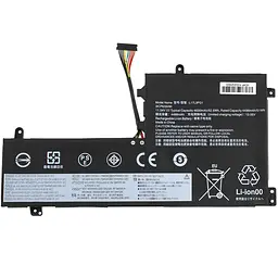 Батарея для ноутбука Lenovo L17L3PG1 LONG CABLE 80mm (Legion: Y530-15ICH Y530-15ICHg) 11.34V 4630mAh 52.5Wh Чорний - мініатюра 2