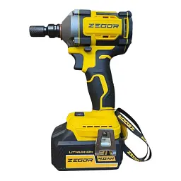 Гайковерт ударний акумуляторний Zegor SDP-21BL 21V Profesional/безщітковий двигун/реверс/з підсвічуванням - мініатюра 2