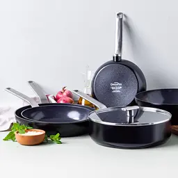 Сотейник GreenPan Evolution з кришкою 26 см 3.7 л чорний (CC007086-001) - мініатюра 6