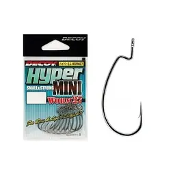 Гачок Decoy Worm 27 Hyper Mini #02, 9 шт. (1013-1562.08.87)
