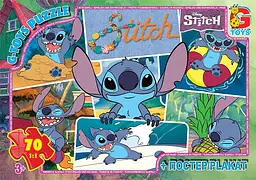 Пазли G-Toys Stitch, 70 елементів SC607