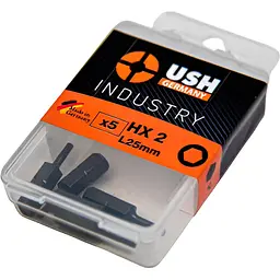 Насадка викруткова USH Industry HEX SW2x25 мм 5 шт. (UUSE0012069) - мініатюра 2