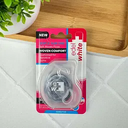 Зубна нитка-флос Edel White м'яка (смак кориці), 40 м