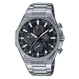 Сталеві чоловічі кварцові наручні годинники Casio оригінал Японія Edifice EQB-1100D-1AER зі сталевим браслетом