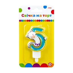 Свічка Maxi Llama "5" висотою 7,62 см (MX622068-5)