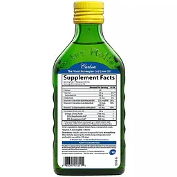Жир печінки дикої норвезької тріски Carlson Cod Liver Oil смак лимону 250 мл - мініатюра 2