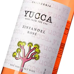 Вино Yucca Zinfandel Rose рожеве напівсолодке 0.75 л - мініатюра 5