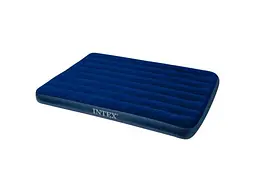 Матрац-велюр INTEX 137-191-25см до 272кг синій 64758