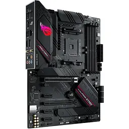 Материнська плата Asus Rog Strix AM4 (B550) B550-F Gaming WIFI II, B550, 4xDDR4, CrossFire, Int. Video (CPU), 6xSATA3, 2xM.2, 1xPCI-E 16x 4.0, 1xPCI 1x 3.0, ROG SupremeFX, I225-V, WiFi 6, Bluetooth 5.2, 8xUSB3.2/4xUSB2.0, HDMI/DP, ATX - мініатюра 3
