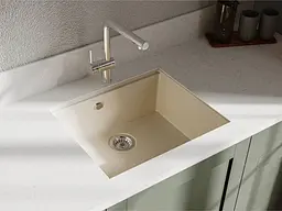 Кухонна мийка Miraggio LAGOON 540 jasmine (0001139) Граніт, Під стільницю/Врізна, Жасмин - мініатюра 4