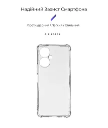 Чохол ArmorStandart Air Force для Tecno Camon 19 4G/19 Pro 4G Camera cover Clear - мініатюра 2