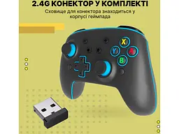 Геймпад GamePro MG1200 Black-Blue - мініатюра 9