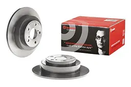 Диск гальмівний невентильований Subaru Legacy I-III, Impreza 89-12р Brembo (08.6897.11)