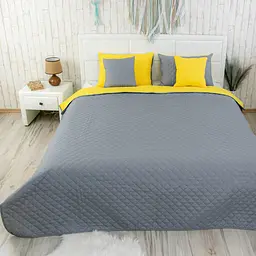 Покривало Руно 220х240 Yellow Grey (330.52У_Yellow Grey) - мініатюра 2