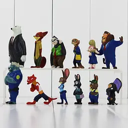 Іграшки-фігурки Зверополис Zootopia ( Зоотрополис ), 12 шт - мініатюра 4