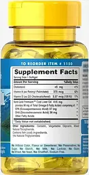 Олія печінки тріски Puritan's Pride Cod Liver Oil 415 мг 30 капс - мініатюра 2