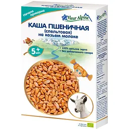 Каша на козьем молоке Fleur Alpine Пшеничная (спельтовая) 200 г