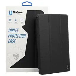 Чохол-книжка BeCover Ultra Slim Прозорий з кріпленням Apple Pencil для Apple iPad Air (4/5) 2020/2022 10.9 Чорний