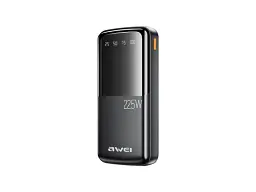 Зовнішній акумулятор (Power Bank) Awei P13K 20000mAh PD 20W QC22.5W Black - мініатюра 2