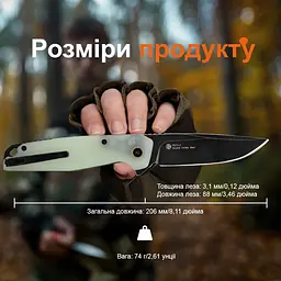 Ніж складаний Ruike P873-C - мініатюра 16