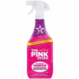 Засіб для миття вікон Pink Stuff Window & Glass Cleaner Rose Vinegar 850 мл