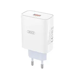 Зарядний пристрій XO USB 120 Вт + кабель USB-A — USB-C білий (XO-L128U) - мініатюра 3