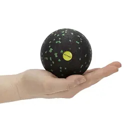 Масажний м'яч Actiget EPP 8 см ACT0096 Black/Green - мініатюра 2