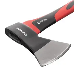 Топор INTERTOOL HT-0262, 800 г, фібергласова ручка, інструментальна сталь - мініатюра 4