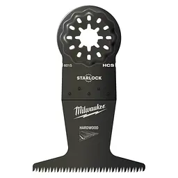 Полотно для мультитула STARLOCK MILWAUKEE, 65x42мм/3С (із 3-зубчастою геометрією) - мініатюра 2