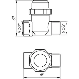 Фільтр грубого очищення Solomon 1/2″ ЗВ нікель з відстійником (8015) TD1053 000001639 - мініатюра 6