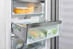 Liebherr Морозильна камера вбудована, 177x54.1х54.5, 209л, E, NF, дисплей внутр., білий - мініатюра 4