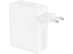 Мережевий зарядний пристрій Belkin 140 W 3xUSB-C GAN PD PPS, USB-A White (WCH014BTWH) - мініатюра 4