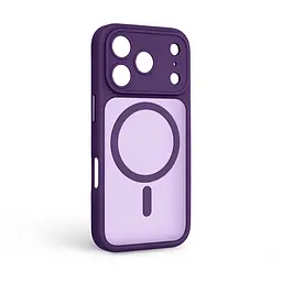 Чехол для Apple iPhone 17 Pro, Lush MagCase, фиолетовый, противоударная панель-накладка из TPU и PC, полупрозрачный чехол с MagSafe (с магнитом), с защитой камеры, поддержка беспроводной зарядки, защита всего корпуса, ArmorStandart (ARM87490) - мініатюра 2