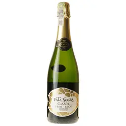 Вино игристое Pata Negra Cava Semi Seco, 11,5%, 0,75 л (AT3C010)