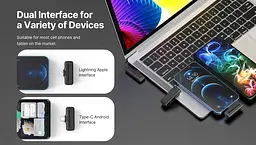 Мікрофонна радіосистема Ulanzi J11 Type-C [83344] - мініатюра 3