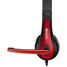 Навушники Canyon HSC-1 Black-Red (CNS-CHSC1BR) - мініатюра 4