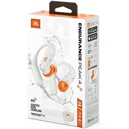 Навушники JBL Endurance Peak 4 White (JBLENDUPEAK4WHT) - мініатюра 8