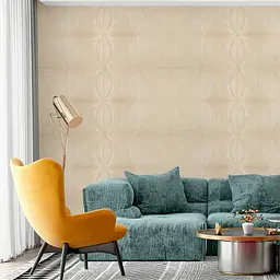 Панель 3D Sticker Wall 700х700х6мм Бежевий SW-00001960 - мініатюра 5
