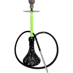 Кальян Rainbow Hookah 2.0 Green Crystal Black - мініатюра 2