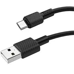 USB Cable Hoco X29 Superior MicroUSB Black 1m - мініатюра 2