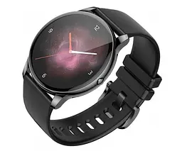 Смарт-годинник Hoco Y10 з дисплеєм AMOLED сірі (6931474789822) - мініатюра 3